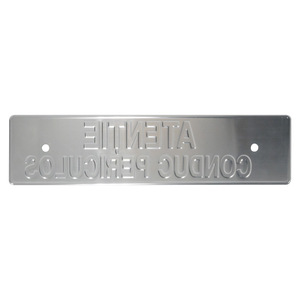 Marco para Placa de Matrícula, Placa de Matrícula/Señalización de Aleación de Aluminio Directo de Fábrica con Estampado en Relieve e Impresión - Product Image 3