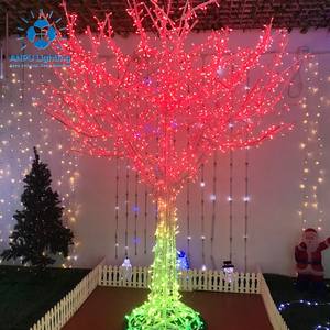 Anpu Lighting - Luz LED Cálida Blanca con Diseño de Árbol, IP65 Impermeable, CRI90, Decoración para Jardín y Festivales al Aire Libre, para <span class=keywords><strong>Navidad</strong></span> y Halloween - Product Image 5