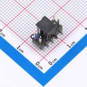 A254US-WS05P-PC075 Pin Header SMD,P=2.54mm Connector 2x5P Square Hole Double Row 10P - Product Image 1