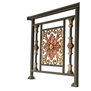 Nhôm Lan Can Hàng Rào Tấm Nhôm Lan Can Và Hàng Rào Phụ Kiện <span class=keywords><strong>Wrought</strong></span> Sắt Hàng Rào - Product Image 1