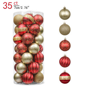EAGLEGIFTS American Giant Big <strong>Large</strong> <strong>Xmas</strong> Tree Ball Ornament Set 2025 Family Indoor Decoration Christmas Shatterproof <strong>Baubles</strong> - Product Image 5