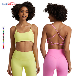 Offre Spéciale Yoga soutien-gorge haute qualité femmes dos ouvert <span class=keywords><strong>Sport</strong></span> Fitness entraînement Stretch beau dos Gym course <span class=keywords><strong>sport</strong></span> soutien-gorge Fitness porter - Product Image 2