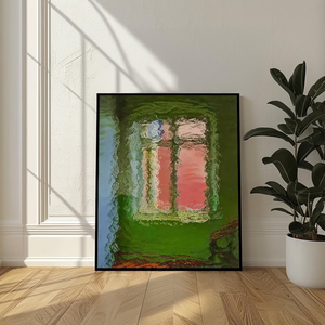 Pintura al Óleo Pintada a Mano con Temática de Ventana, sobre Lienzo, con Calidad Impasto, Diseño y Tamaño Personalizables, Decoración para el Hogar - Product Image 2