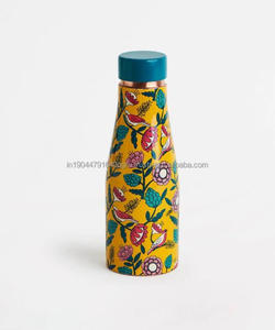 Botella de agua martillada de cobre de 2L de calidad superior Esmalte hecho a mano Impreso para gimnasio y viaje Estilo deportivo Drinkware - Product Image 2