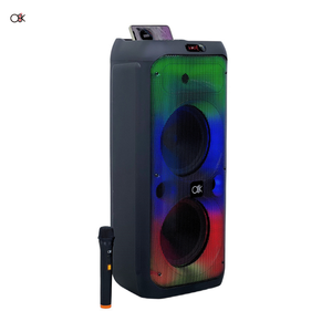 O8k Giá Bán Buôn 10 Inches 45W Tốt Nhất Xách Tay Lớn Woofer Màu Xanh Răng Đảng Karaoke Xe Đẩy Loa Không Dây <span class=keywords><strong>Microphone</strong></span> Loa - Product Image 2