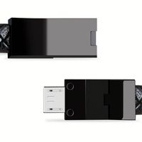 Bracelet chargeur USB micro mini en cuir, câble de charge et de synchronisation de données