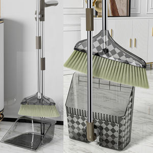 <span class=keywords><strong>Balai</strong></span> ménager <span class=keywords><strong>pliable</strong></span> et pelle à poussière ensemble antiadhésif cheveux balayage artefact pelle à poussière pelle à ordures pour l'utilisation de vadrouille - Product Image 6