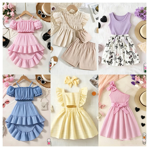 Lotes de Ropa Infantil de Diseño al por Mayor, Conjuntos de Ropa de Verano para Niños y Niñas, Calidad Superior, Guangdong - Product Image 4