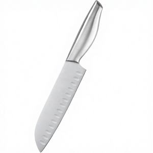 Couteau de Chef Moderne Écologique en Acier Inoxydable de Haute Qualité, Ambidextre, Manche Creux, Lame de 6-7,9 pouces, Tire-bouchon, Tranchage - Product Image 2