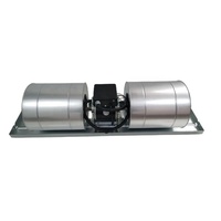 Unité de ventilation à moteur EC à économie d'énergie, horizontal, encastrée, à eau réfrigérée, avec contrôle progressif 0-10V