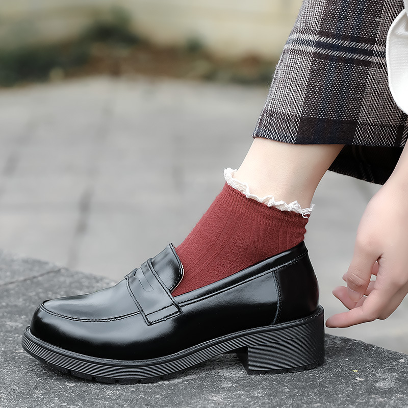 2021 Nuevo japonés de mujer JK Lindo zapatos de moda versátiles comprar a  buen precio — entrega gratuita, reseñas reales con fotos — Joom
