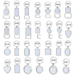 Llavero de Metal Personalizado con Logotipo, Grabado en Blanco, de Acero Inoxidable, Redondo, para Promoción, Venta al Por Mayor de Fábrica - Product Image 3