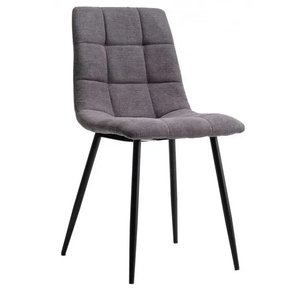 Promotion : <span class=keywords><strong>Chaise</strong></span> de salle à manger classique rembourrée en velours vert avec pieds en métal – Meuble de maison à prix abordable - Product Image 5