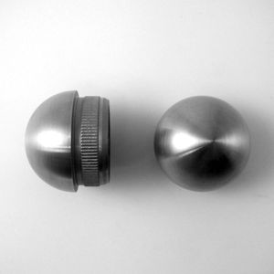 Tapa Esférica Sku Acero Inox AISI 304 Acabado Satinado para Tubo Ø 42,4X2 in - Product Image 3