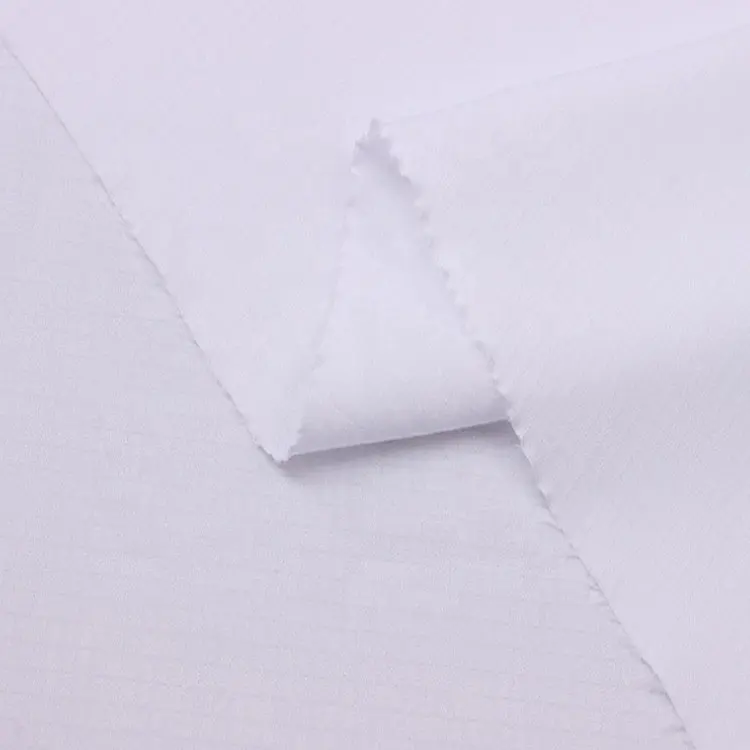 Tissus Abaya Blanc Personnalisation Tissu Superfin Denier 100 polyester 115gsm pour Habillage Musulman