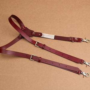 Vendita calda di giovani in vera pelle bretelle a gancio tracolla Casual alla moda spallacci per gli uomini per decorazioni di nozze - Product Image 3