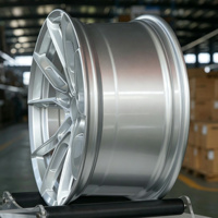 Jantes forgées concaves de style R2 de 18 à 21 pouces 5x112 5x114.3 en couleur gunmetal pour Mercedes Wheel AMG GT C190 GTS GTC