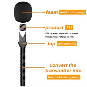 Kablosuz el çubuk mikrofon yaka kablosuz mikrofon el adaptörü sopa için DJI MIC MIC röportaj Vlog kayıt - Product Image 3
