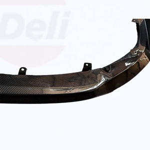 Lèvre de pare-chocs avant en fibre de carbone de type MSD V1 pour Subaru WRX S4, mise à niveau aérodynamique, design léger et haute performance - Product Image 5