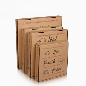 Biểu tượng tùy chỉnh hộp bánh Pizza sóng với cán bóng và dập nổi vật liệu tái chế di động nhà máy bán hàng trực tiếp - Product Image 3