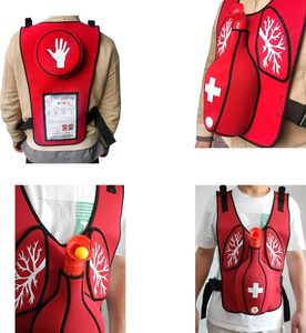 Chaleco de Primeros Auxilios para Adultos, Chaleco de Entrenamiento para Obstrucción de las Vías Respiratorias, Entrenamiento de Primeros Auxilios para Asfixia, Chaleco para Obstrucción de Objetos Extraños en la Garganta - Product Image 3
