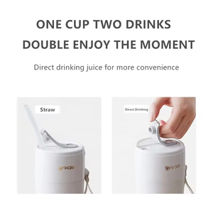 Exprimidor de frutas portátil, licuadora USB, mezclador de frutas, exprimidor recargable para exteriores, Mini mezclador de jugo portátil - Product Image 6