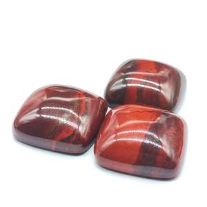 Puesta de sol Jaspe 24-25m Cabujón de corte cuadrado Ajuste de joyería - Product Image 5