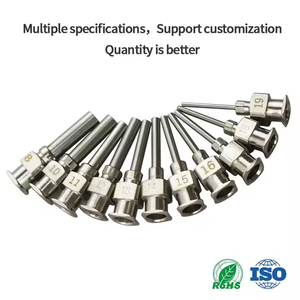 1/2 Zoll Edelstahl PP 13mm Rohrlänge Ganzmetall-Flache Nadel 8G-34G Neuer Zustand für die landwirtschaft liche Industrie - Product Image 4