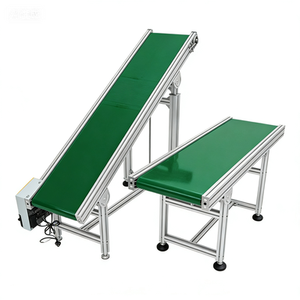 PVC belt portable <strong>conveyor</strong> for injection molding, capable of lifting and moving - Product Image 5