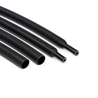 Tube thermorétractable à double paroi avec colle, 1,6 ~ 50 mm, tube rétractable en polyoléfine, doublure adhésive, gaine isolante pour câble