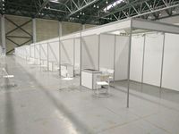 Stand d'exposition modulaire standard 3x3M de production en série pour salons professionnels internationaux - Fournisseur chinois Expo 2027