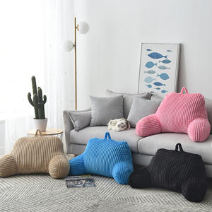 Grand oreiller de lecture avec coussin de massage Caractéristiques Dos assis Soutien Livres Gaming Utilisation polyvalente Canapés Literie Hôtels <span class=keywords><strong>Camping</strong></span> - Product Image 4