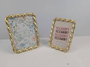 Vintage 5x7 <span class=keywords><strong>Photo</strong></span> Cadre <span class=keywords><strong>Photo</strong></span> Antique OrnateTable Top et montage mural pour la décoration intérieure, <span class=keywords><strong>Galerie</strong></span> de photos, Art,Bronze Or - Product Image 4