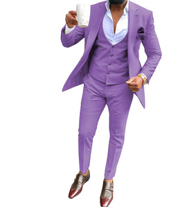 Trajes de Boda para Hombre de Tres Piezas, de Alta Calidad, Personalizables al por Mayor, Estilo Casual y de Negocios, Refutando el Estilo Occidental - Product Image 6