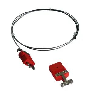 Sensores termopar tipo N isolados minerais com conector padrão