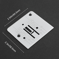 Plaque à aiguille 744004 pour machine à coudre domestique multifonction JANOME, accessoires pour machine à coudre
