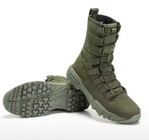 DFJB03 Asiaon OD green Black Canvas Lightweight Breathable Tactical Training Jungle <b>Boots</b> - Product Image 1