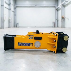 Marteau hydraulique de type boîte SB20 pour mini-excavatrices de 1,2 à 3 tonnes, marteau brise-roche Bobcat, garantie 1 an, 117 kg, outil de démolition - Product Image 1