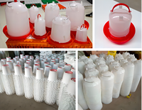 Équipement d'Élevage Avicole : Mangeoires et Abreuvoirs en Plastique pour Volaille à Vendre, Meilleur Prix Garanti, Abreuvoirs à Eau pour Volaille