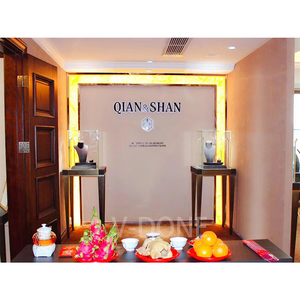 Gran oferta, tienda de joyero de lujo, vitrina de exhibición de vidrio de madera, vitrina de joyería, Mostrador de centro comercial, quiosco de joyería - Product Image 3