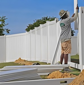 Waterproof 6ft.HxW8ft.W White Hot Sale <strong>Cheap</strong> <strong>Vinyl</strong> Pvc Plastic Privacy <strong>Fence</strong> - Product Image 5