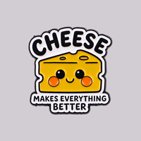 CHEESE Quotes Pin's en émail, Broche mignonne, Pin's de revers, Badge pour sac à dos, Accessoires vestimentaires, Bijoux de mode, Cadeaux pour amis