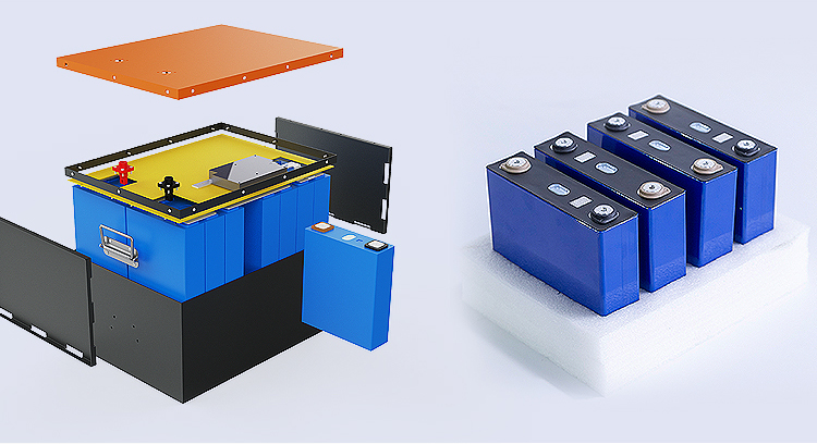 CTS Lithium Lifepo4 Battery Pack 12v 24v 48v 100ah 200ah 300ah electric boat battery For RV AGVMarine