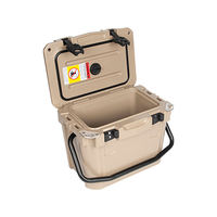 Glacière d'extérieur personnalisable Kuer avec logo sur mesure, 10qt, en PE rotomoulé, isolée et étanche, pour la pêche, le vin et les aliments