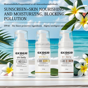 Loción de protección <span class=keywords><strong>solar</strong></span> teñida orgánica de etiqueta privada, crema de óxido de zinc mineral <span class=keywords><strong>para</strong></span> <span class=keywords><strong>piel</strong></span> sensible grasa <span class=keywords><strong>y</strong></span> <span class=keywords><strong>seca</strong></span>, <span class=keywords><strong>protector</strong></span> <span class=keywords><strong>solar</strong></span> facial SPF 40 - Product Image 3