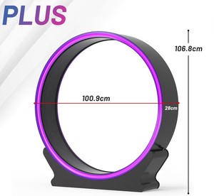 Kingtale Custom Smart LED <strong>Cat</strong> <strong>Exercise</strong> <strong>Wheel</strong> Large <strong>Cat</strong> <strong>Wheel</strong> Exerciser for Indoor with Non Slip Runway Lock Pin - Product Image 5