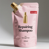 Sac Doypack imprimé personnalisé emballage de détergent de lessive de shampooing savon liquide pour les mains pochette à bec verseur