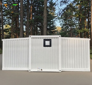 บ้าน20Ft พับได้แบบทันสมัย40Ft พกพาสำเร็จรูปขนาดพกพา2 3 4 5ห้องนอนบ้านจิ๋วเคลื่อนที่ได้ - Product Image 2