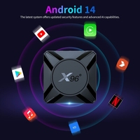 Venta al por mayor de fábrica: Nuevo reproductor multimedia de streaming con Smart TV Box 8K Quad Core 4GB 32GB Amlogic S905X5M, WiFi5 dual y USB 3.0 de alta velocidad.