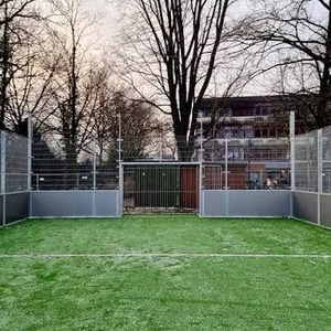 Terrain de football/soccer SSTD PADEL avec gazon artificiel, équipement sportif, <span class=keywords><strong>filet</strong></span> sans nœuds en acier et en gazon - Product Image 3